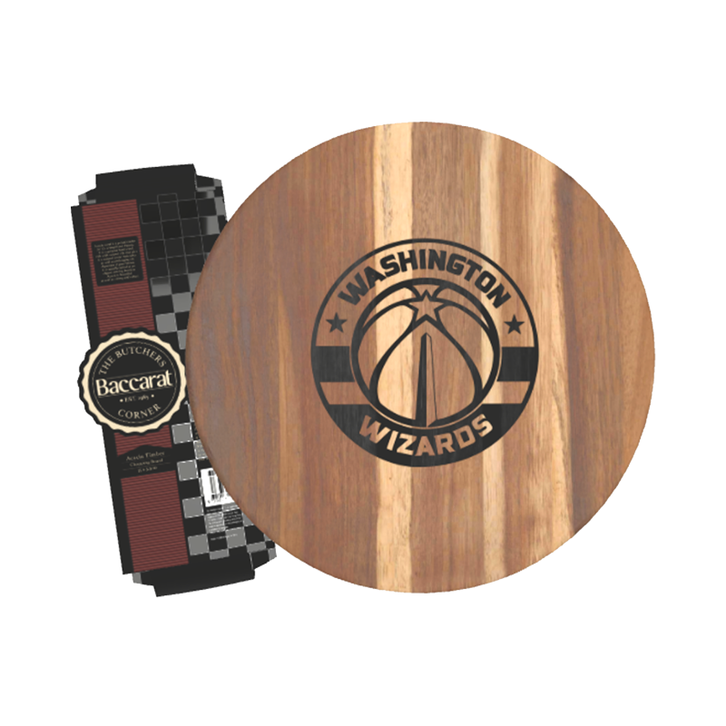 Round Board Acacia Butchers 35cm