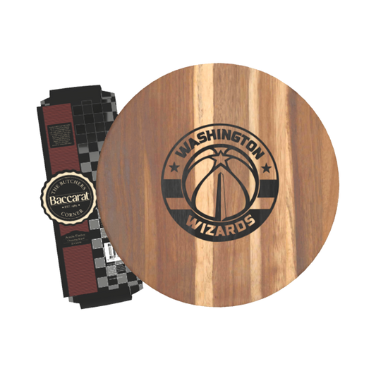 Round Board Acacia Butchers 35cm